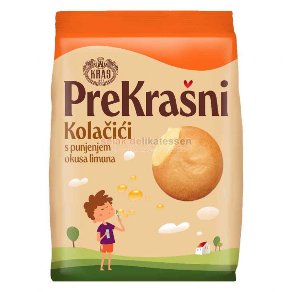 PreKrasni kolacici limun, Zitrone Kras 220g