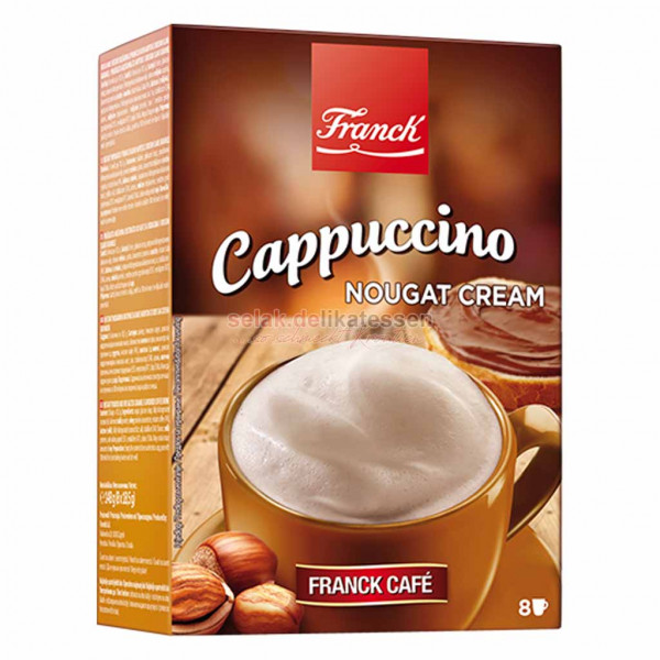 Cappuccino Nougat Cream Franck 148g