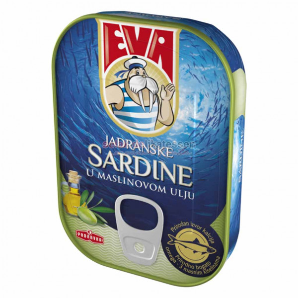 Adriatische Sardinen in Olivenöl Eva 100g