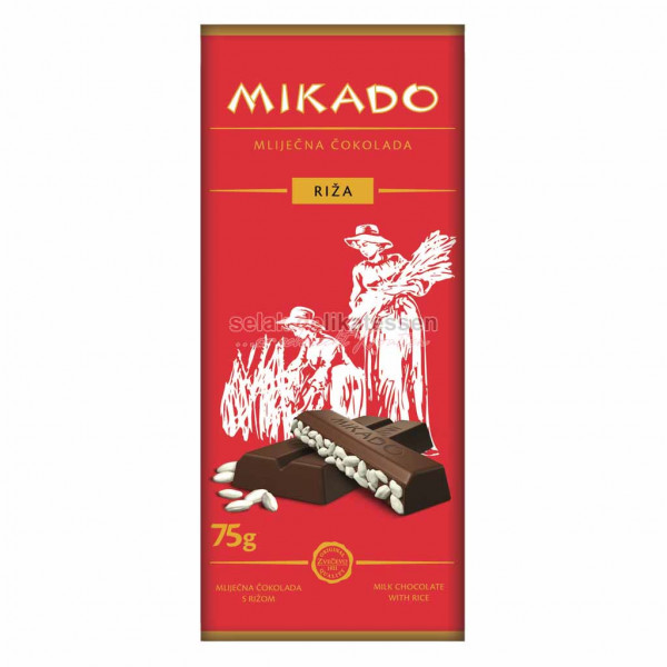 Mikado Reisschokolade Zvecevo 75g