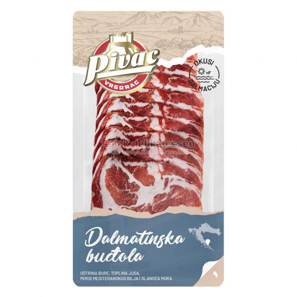 Dalmatinska Budjola - Schweinenacken Aufschnitt Pivac 100g
