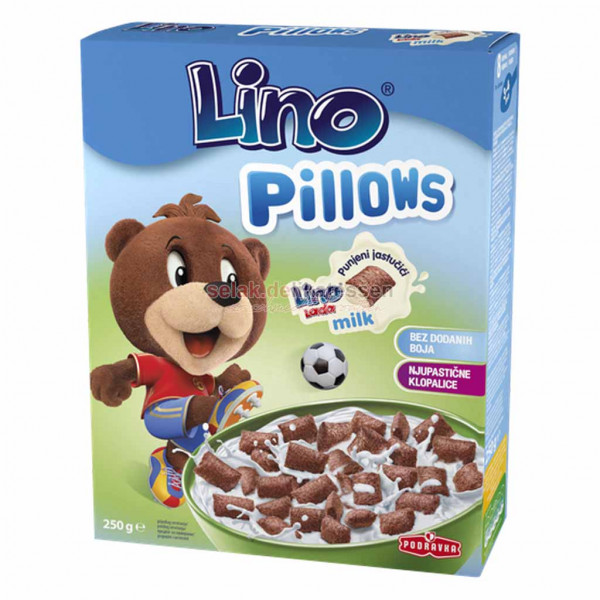 Lino Pillows Milk Podravka 250g