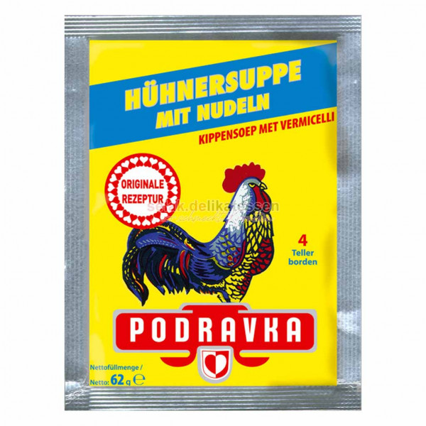 Hühnersuppe mit Nudeln Podravka 62g