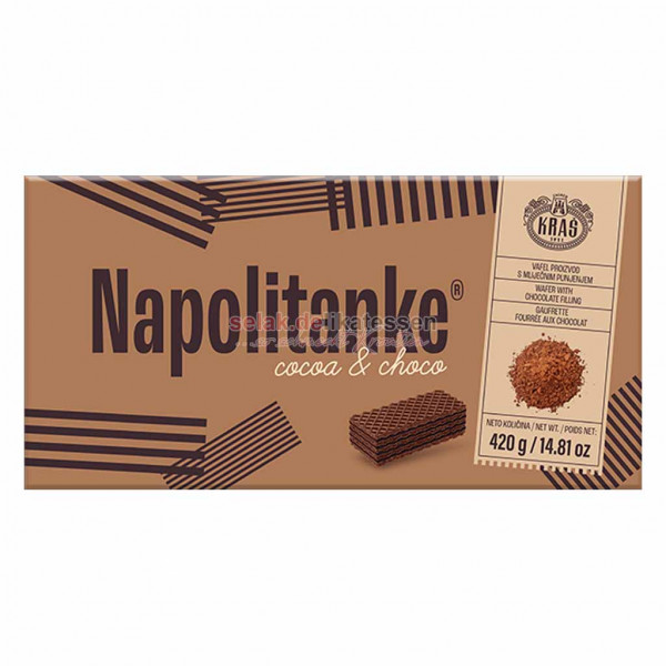 Napolitanke Cocoa & Choco Kras 420g