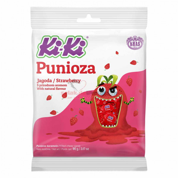 Ki-Ki Punioza jagoda, Erdbeere Kras 90g