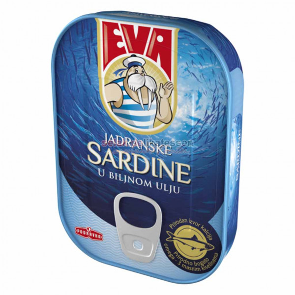 Adriatische Sardinen in Pflanzenöl Eva 100g