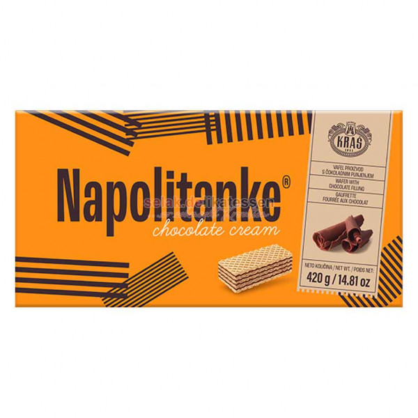 Napolitanke Chocolate Cream Kras 420g