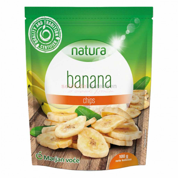 Bananenchips Natura 100g