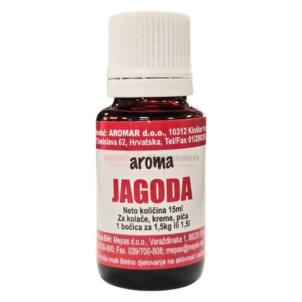 Aroma Erdbeere, jagoda Aromar 15ml