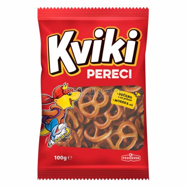 Kviki Pereci Bretzel Podravka 100g