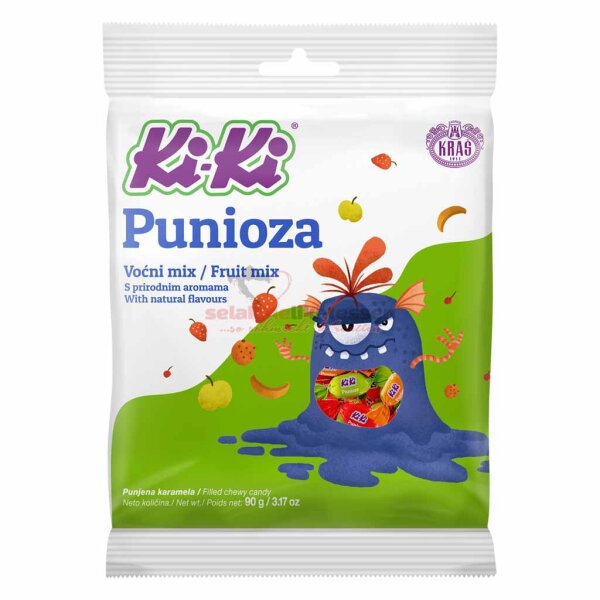 Ki-Ki Punioza vocni mix, Fruchtmix Kras 90g