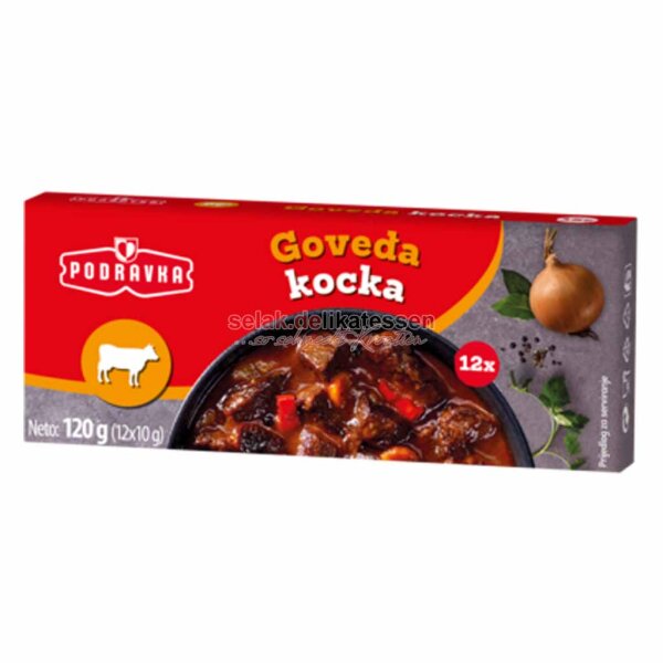 Rinderbrühwürfel Podravka 120g