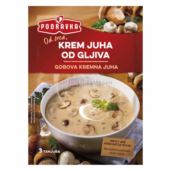 Plizcremesuppe Podravka 54g