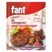 Fant für Cevapcici und Hamburger 40g