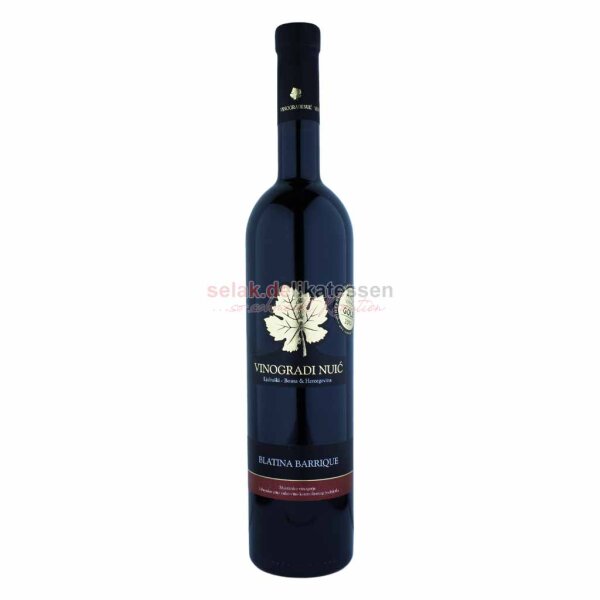 Blatina Barrique Nuic 0,75l