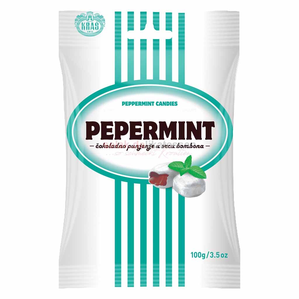[Pepermint 100g] Hartbonbons von Kras - Selak Delikatessen | So schme