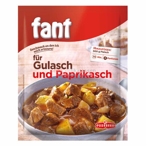 Fant für Gulasch und Papriksch 65g