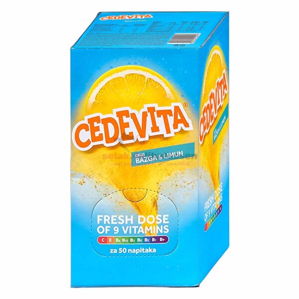 Cedevita Holunder & Zitrone, bazga & limun 50x 19g