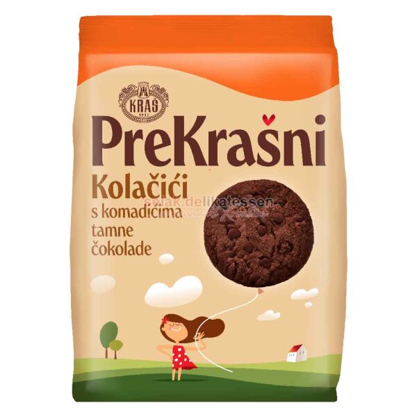 PreKrasni kolacici tamna cokolada, dunkle Schokolade Kras 200g