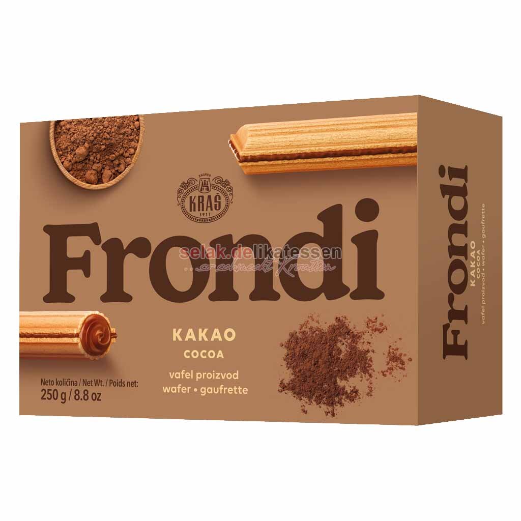 [Frondi Cocoa] Waffeln von Kras - Selak Delikatessen | So schmeckt Kr