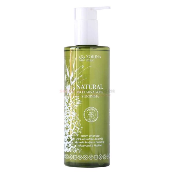 Natural Mizellenwasser mit Enzymen Zorina mast 300ml