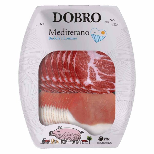 Mediterano naresci, Aufschnitt Dobro 200g