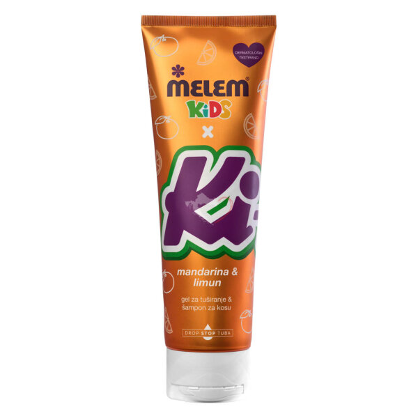 Melem Kids Kiki 2in1, Mandarine & Zitrone, mandarina & limun 260ml