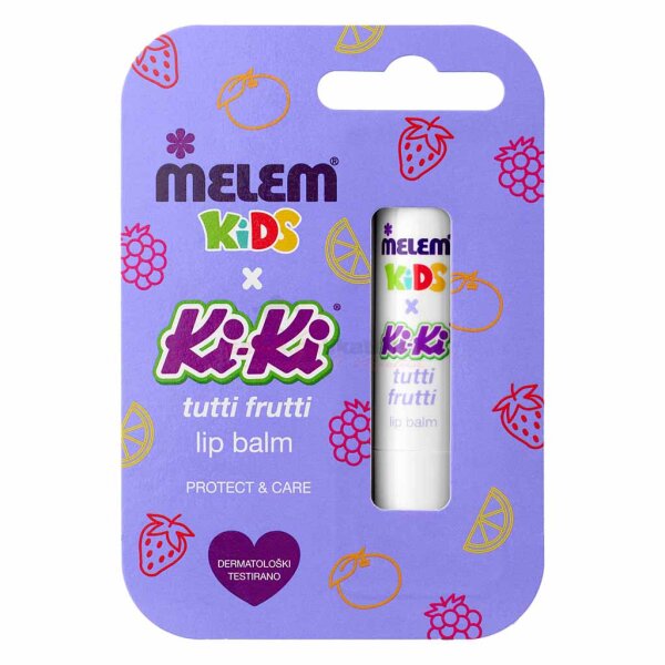 Melem Kids Kiki Lippenbalsam Tutti Frutti 4,5g