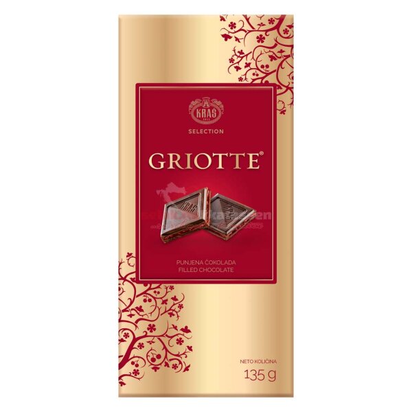 Griotte Selection Schokolade, cokolada Kras 135g