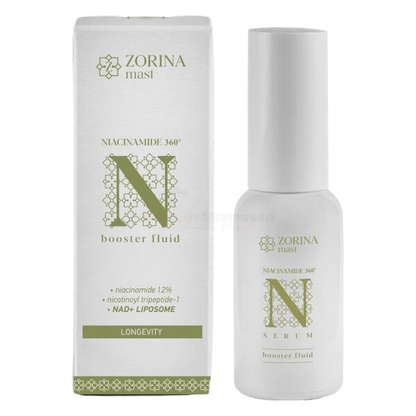 Niacinamide 360° Serum za lice (Gesichtsserum Booster Fluid) Zorina mast 30ml